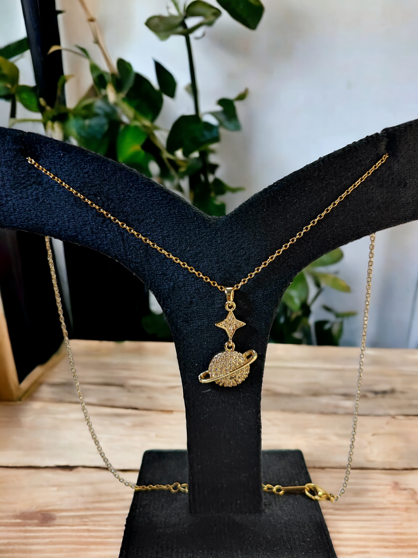 Pearlfect Celestial Galaxy Locket Chain
