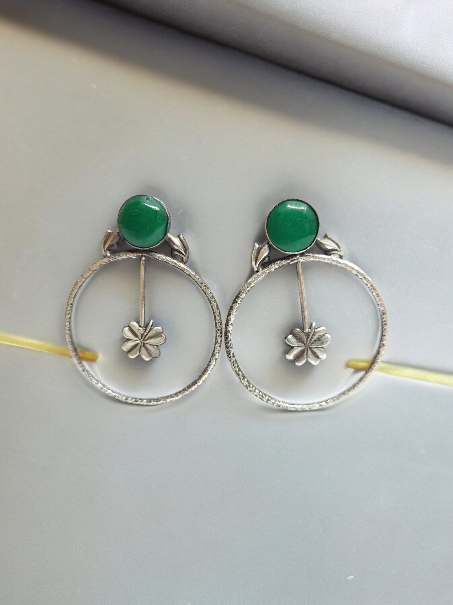 Pearlfect Colorful Geometric Artwork Earrings