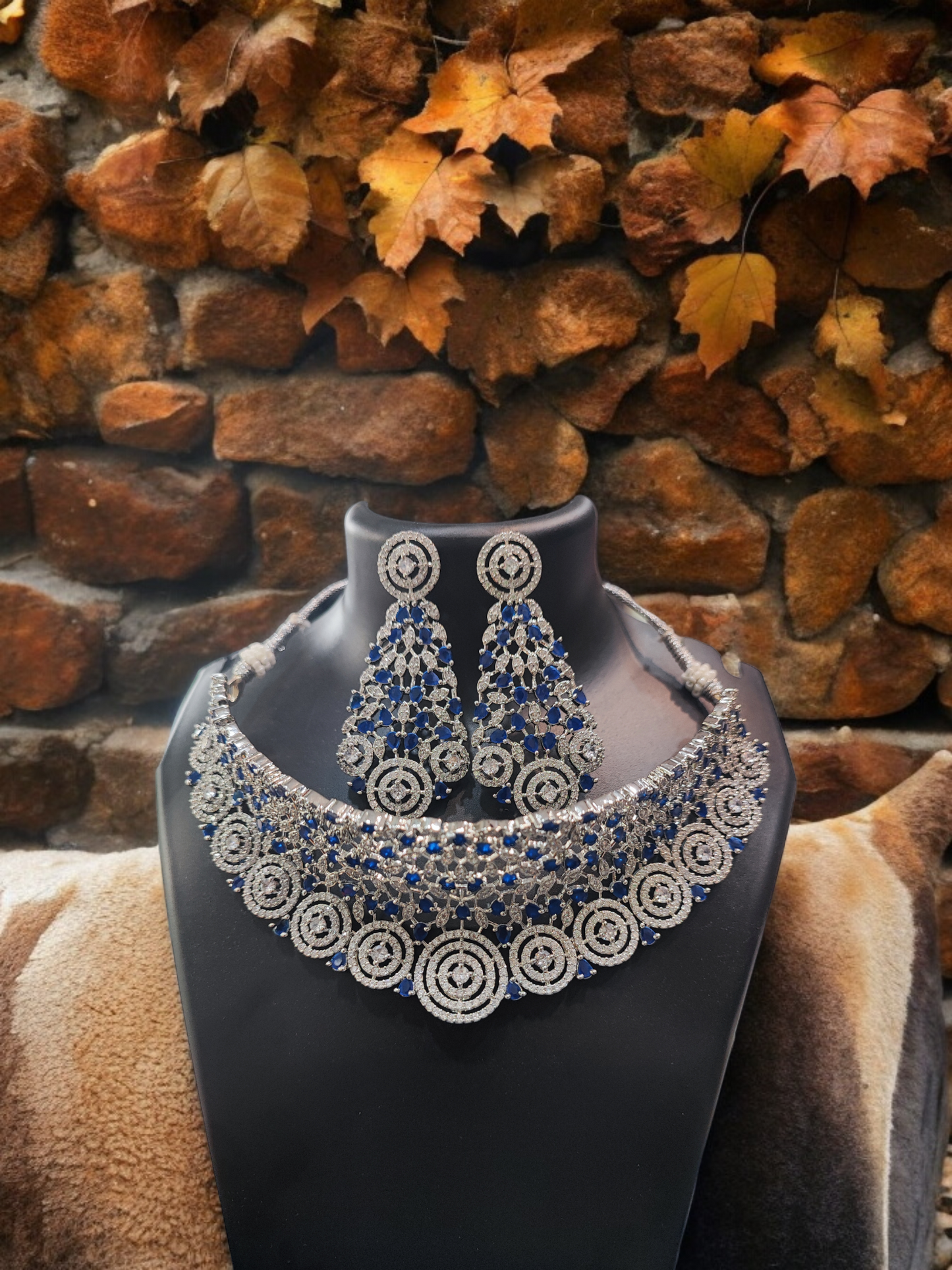 Pearlfect Designer chokers with American Diamonds