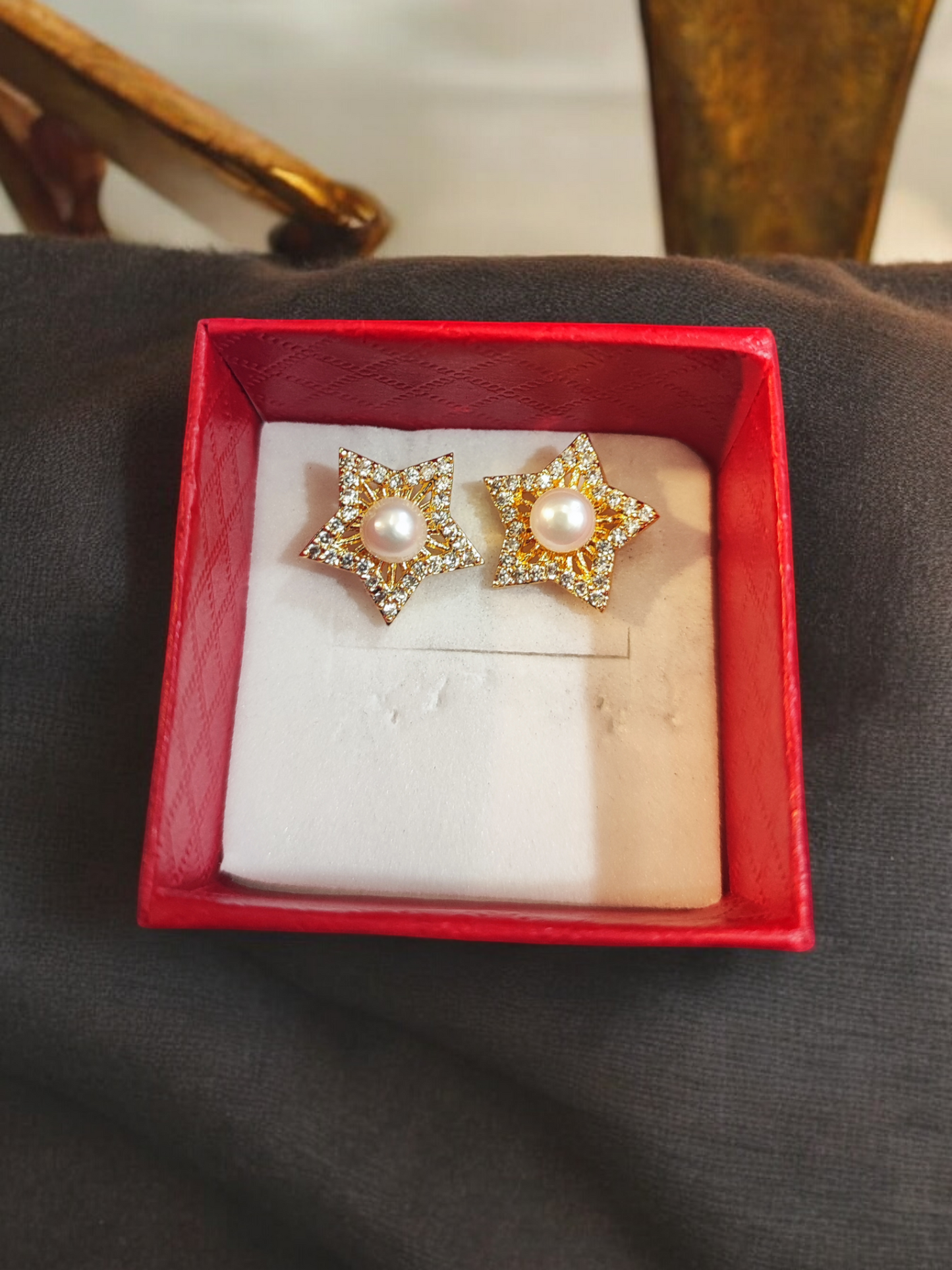 Pearlfect Real Pearl Earrings