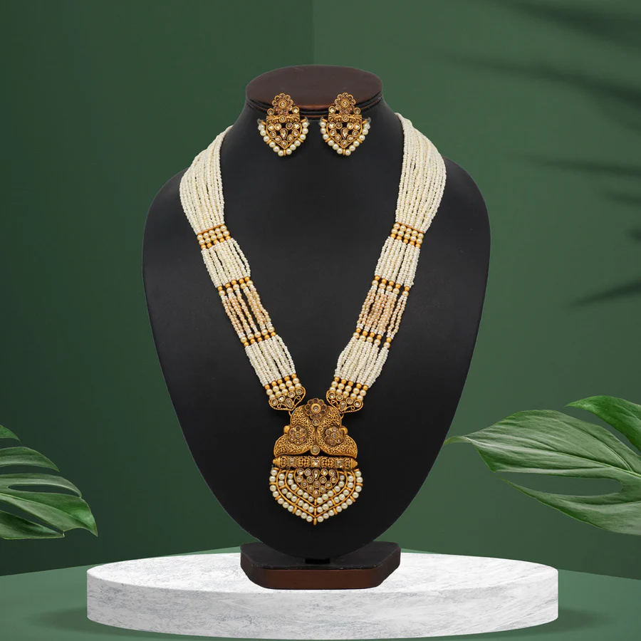 Pearlfect Antique Maharani Legacy Haar