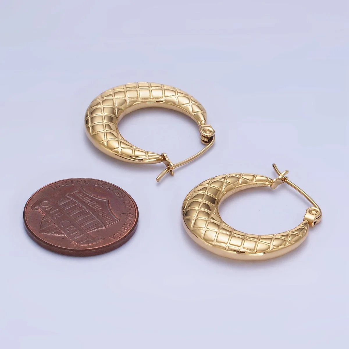 Pearlfect Lunar ZigZag Earrings