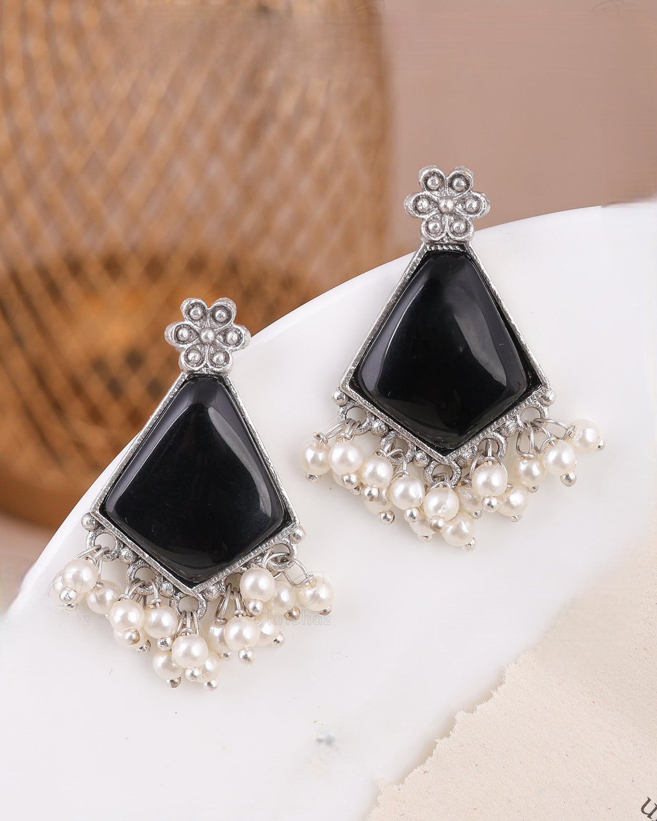 Pearlfect Celeste Textured Studs
