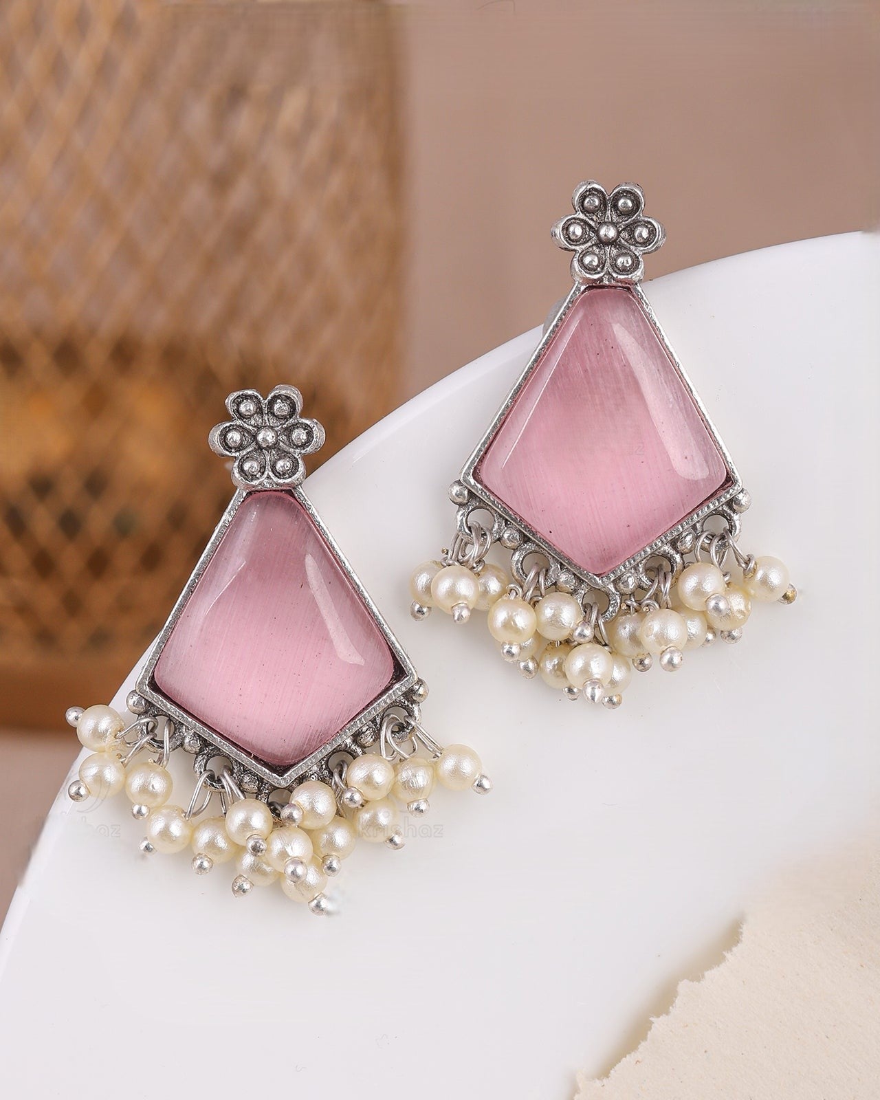 Pearlfect Celeste Textured Studs