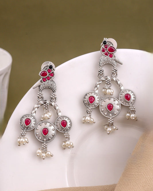 Pearlfect Sitara Ethnic Drop Earrings