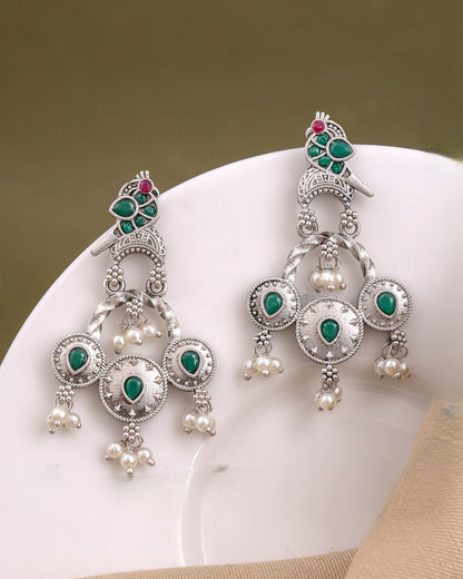 Pearlfect Sitara Ethnic Drop Earrings