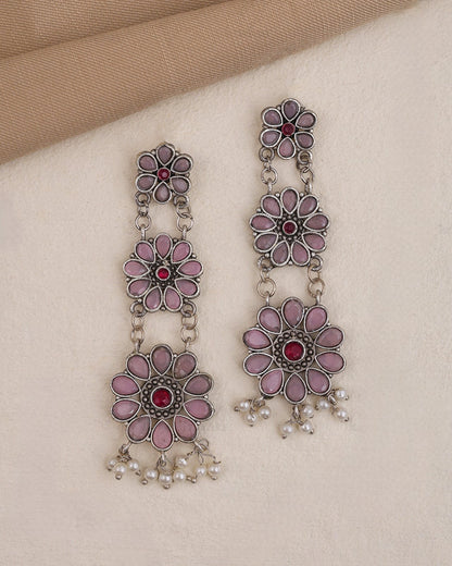 Pearlfect Sitara Ethnic Dangler Earrings