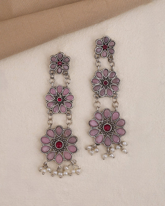 Pearlfect Sitara Ethnic Dangler Earrings