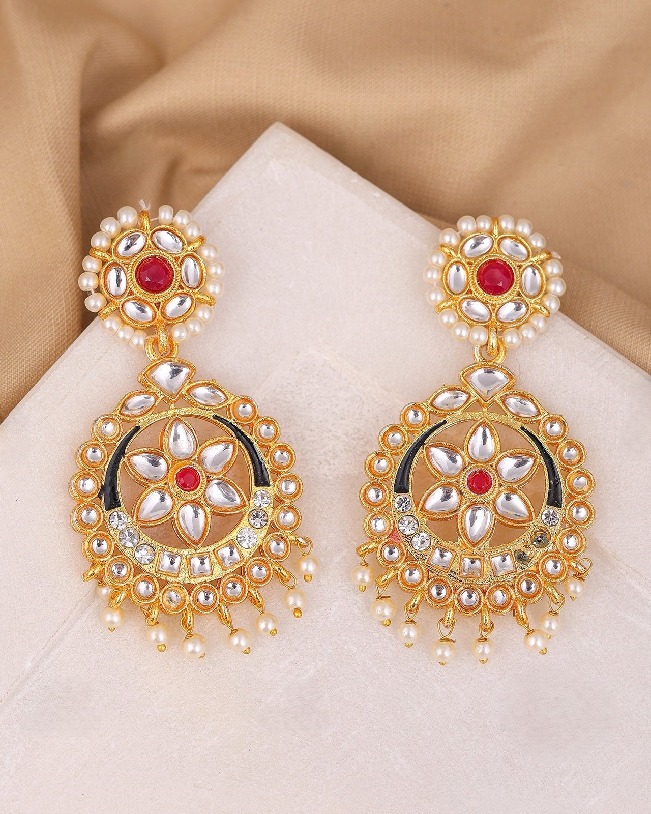Pearlfect Traditional Dreamcatcher Earrings