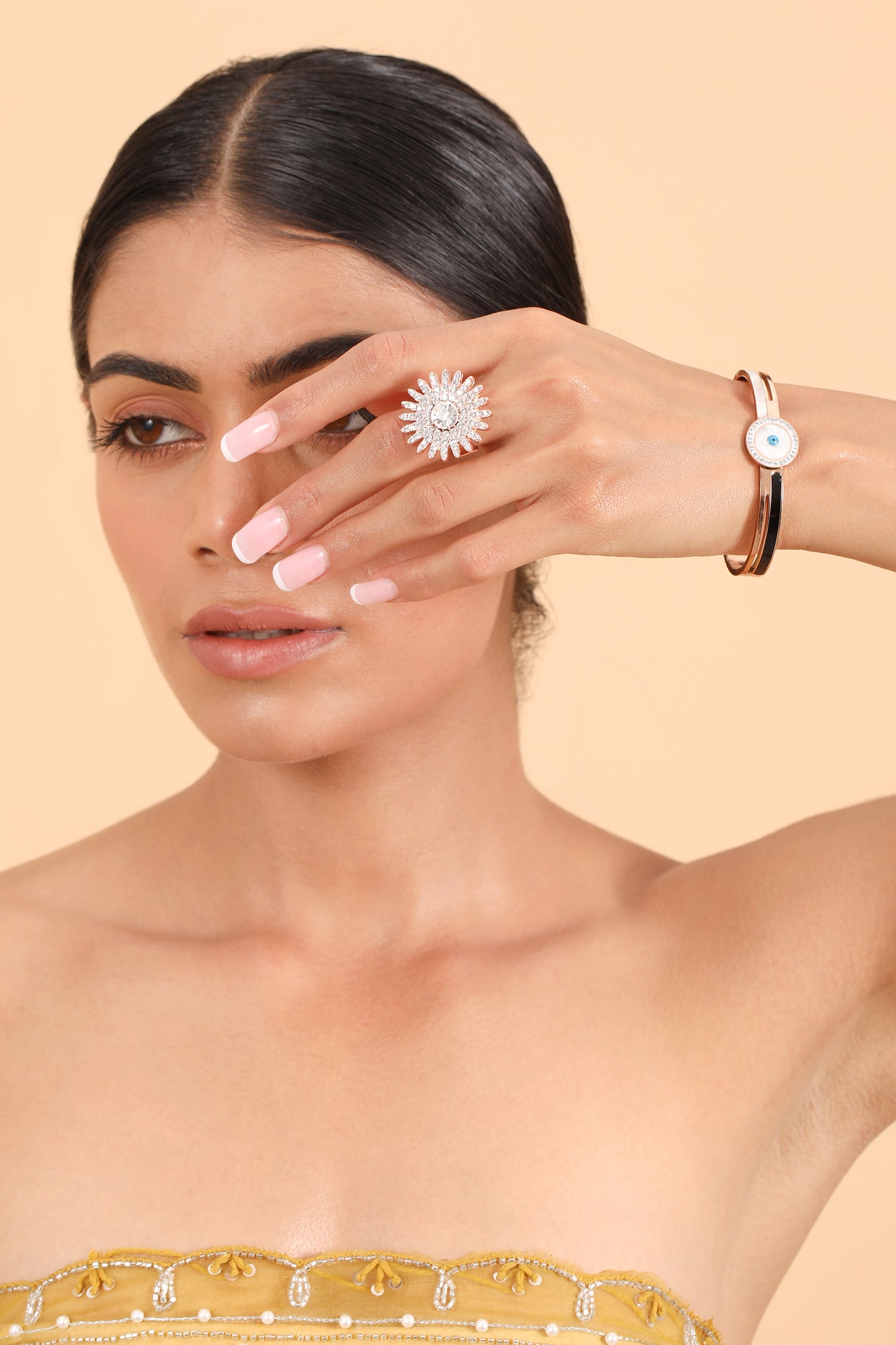 Pearlfect Summer Sun Ring