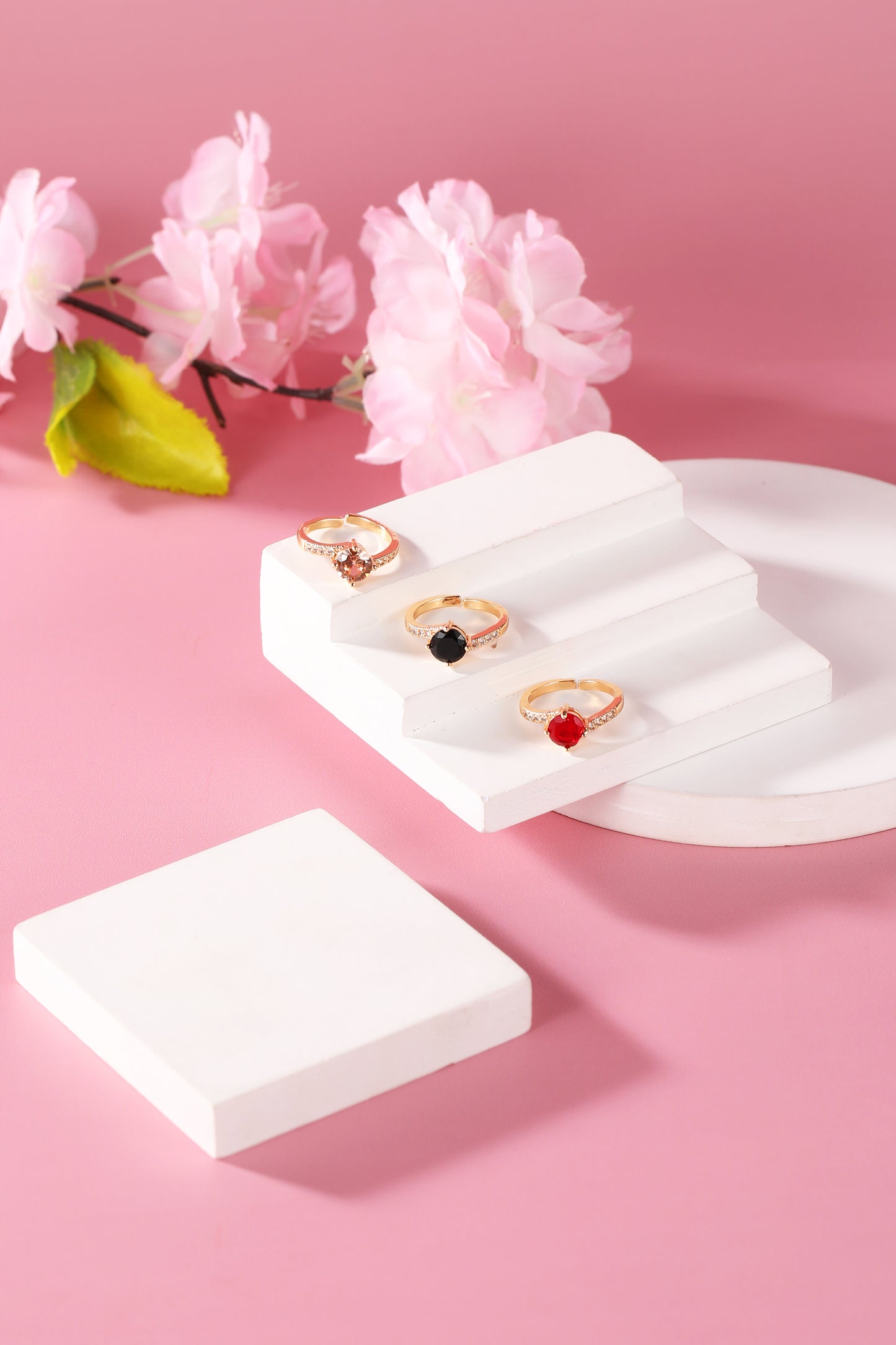 Pearlfect Stone Ring Combo