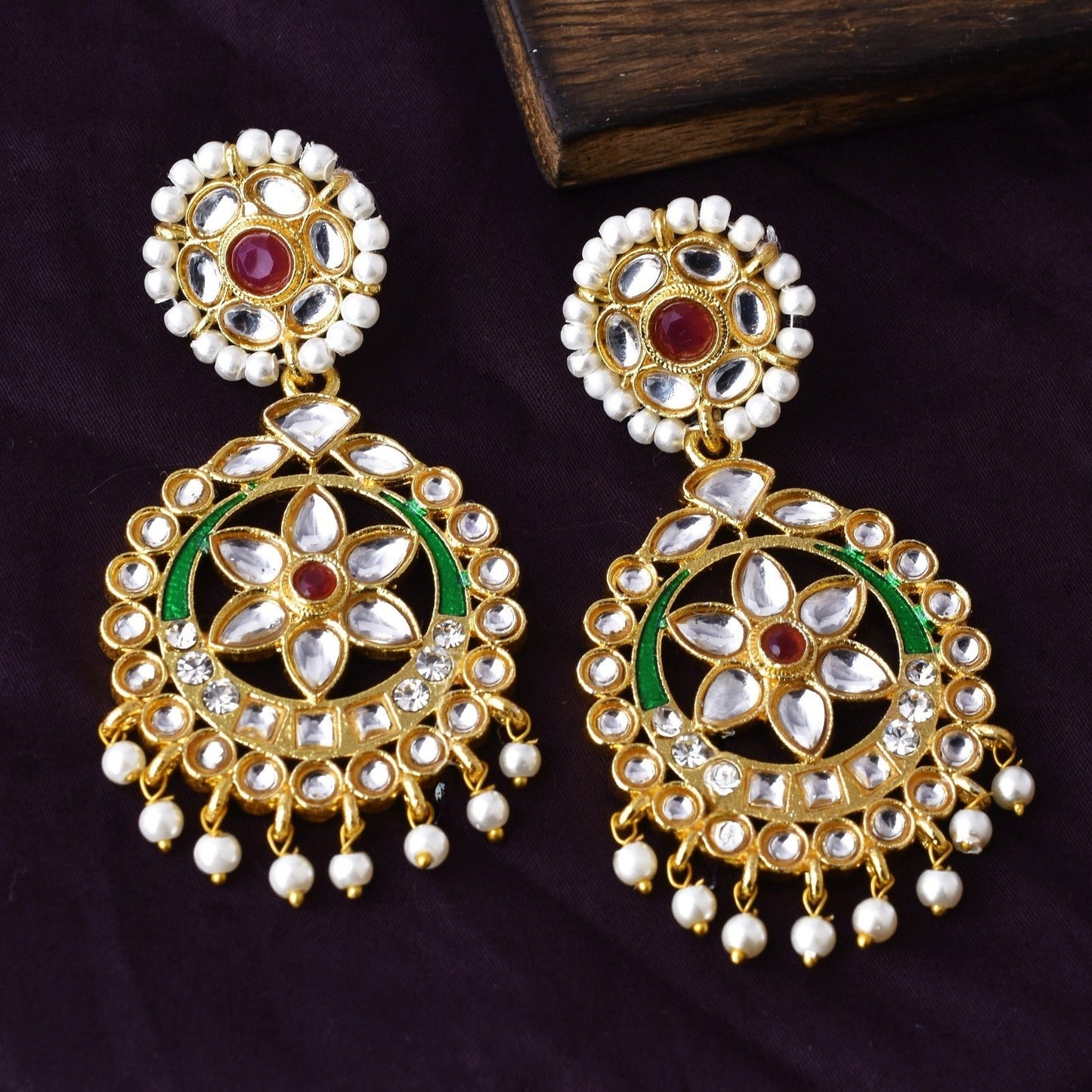 Pearlfect Traditional Dreamcatcher Earrings