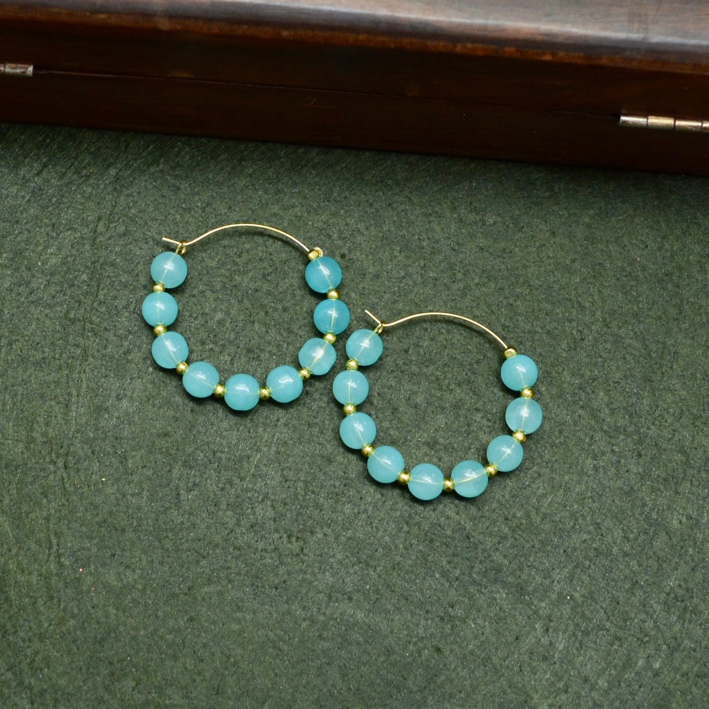Pearlfect Semicircle Pearl Earrings
