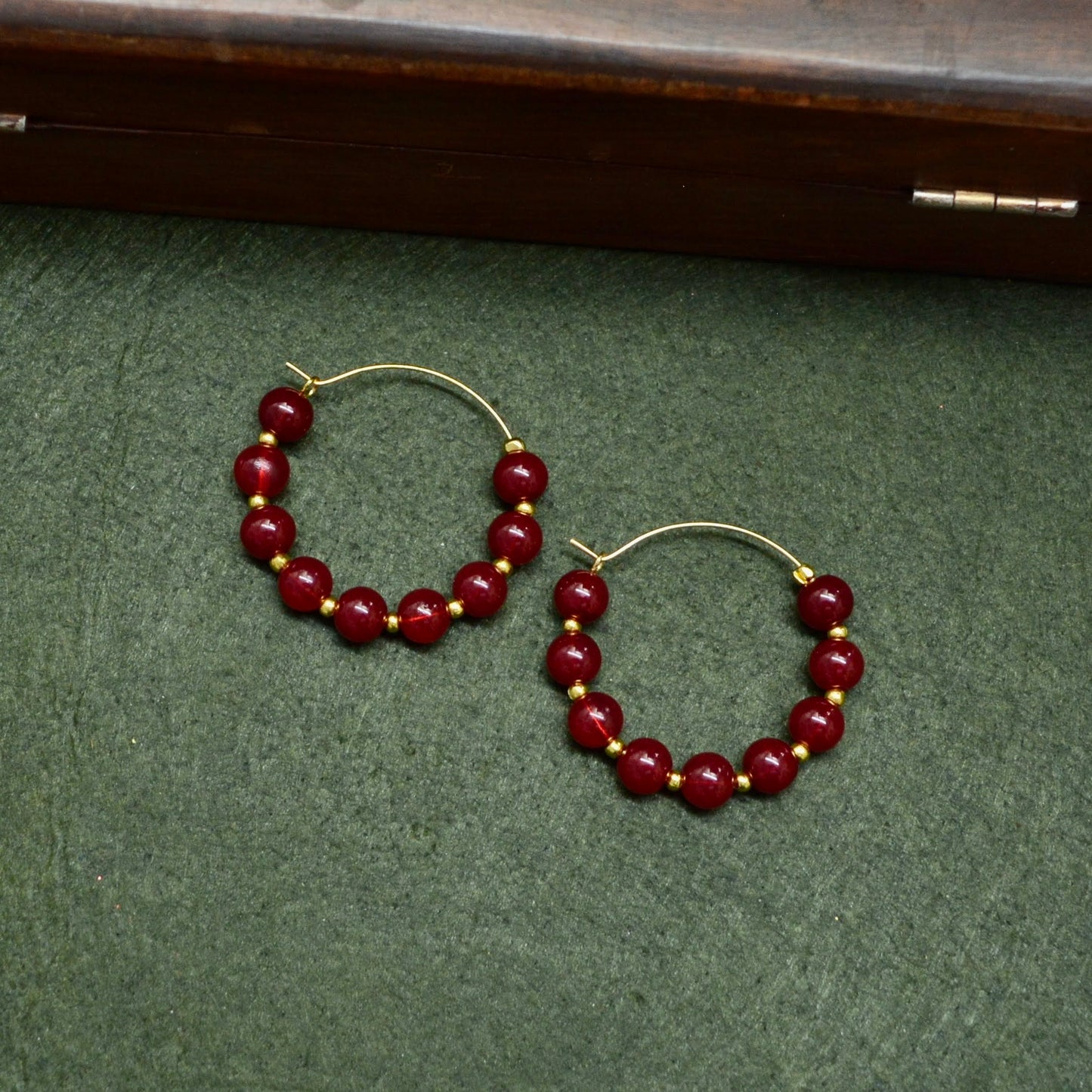 Pearlfect Semicircle Pearl Earrings
