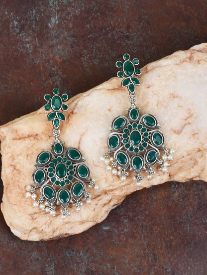 Pearlfect Flower Blossom Danglers