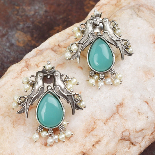 Pearlfect Love Birds Earrings