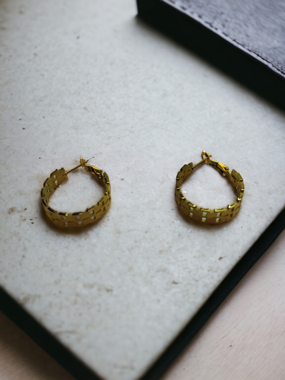 Pearlfect Dual Gleam Layer Earrings