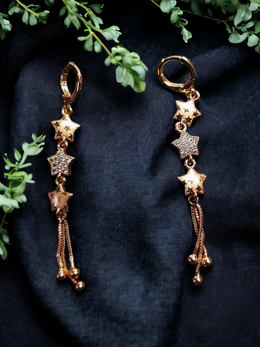 Pearlfect Triple Starry Night Earrings