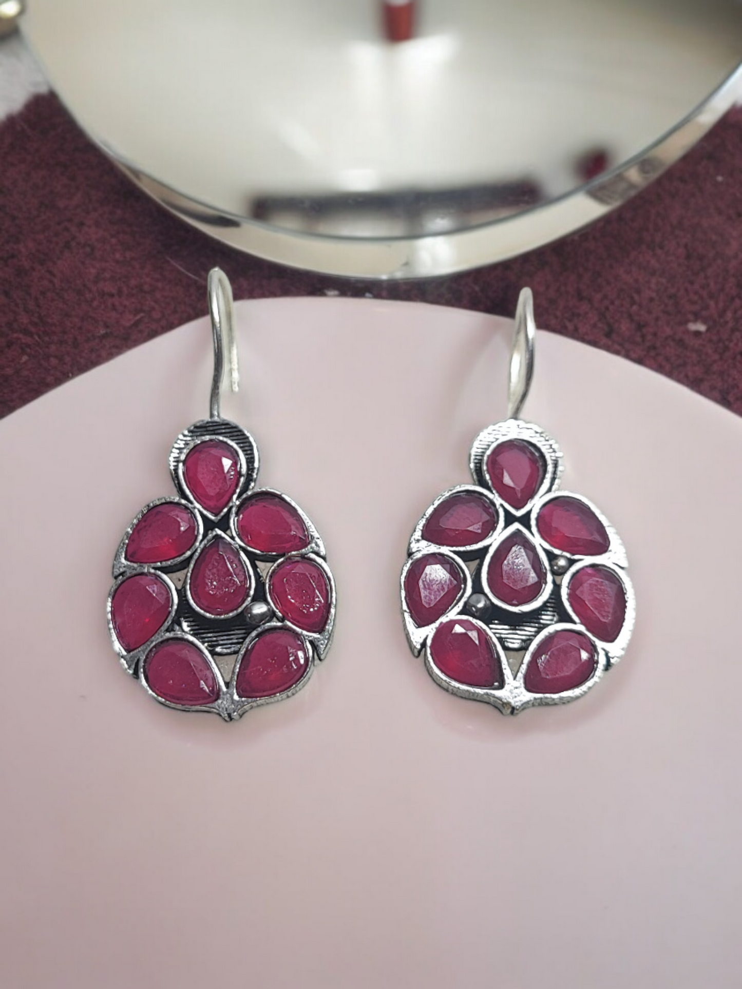 Pearlfect Constellation Cluster Hook Jhumkis