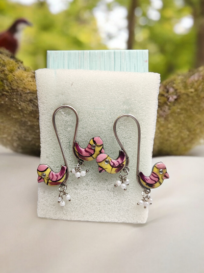 Pearlfect Flock of Whimsy Earrings