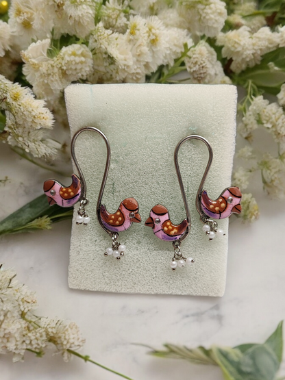 Pearlfect Flock of Whimsy Earrings