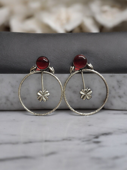Pearlfect Colorful Geometric Artwork Earrings