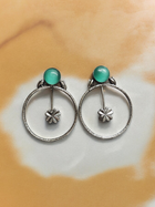 Pearlfect Colorful Geometric Artwork Earrings