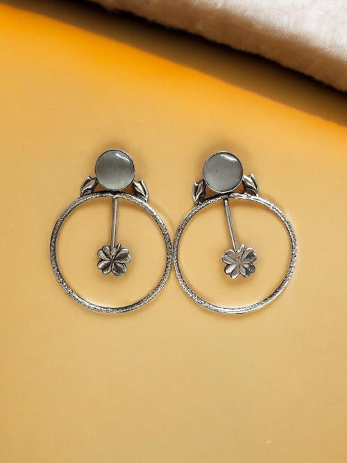 Pearlfect Colorful Geometric Artwork Earrings