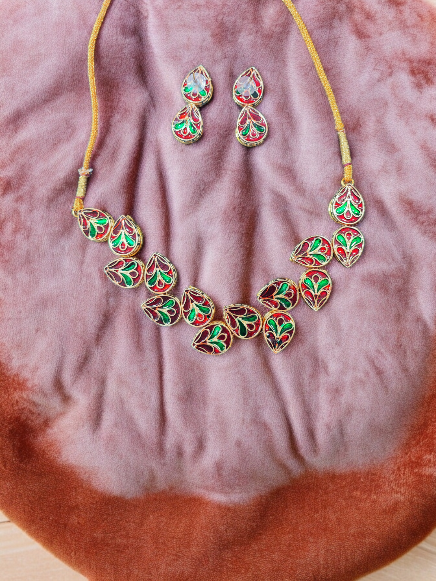 Pearlfect Waterdrop Statement Kundan