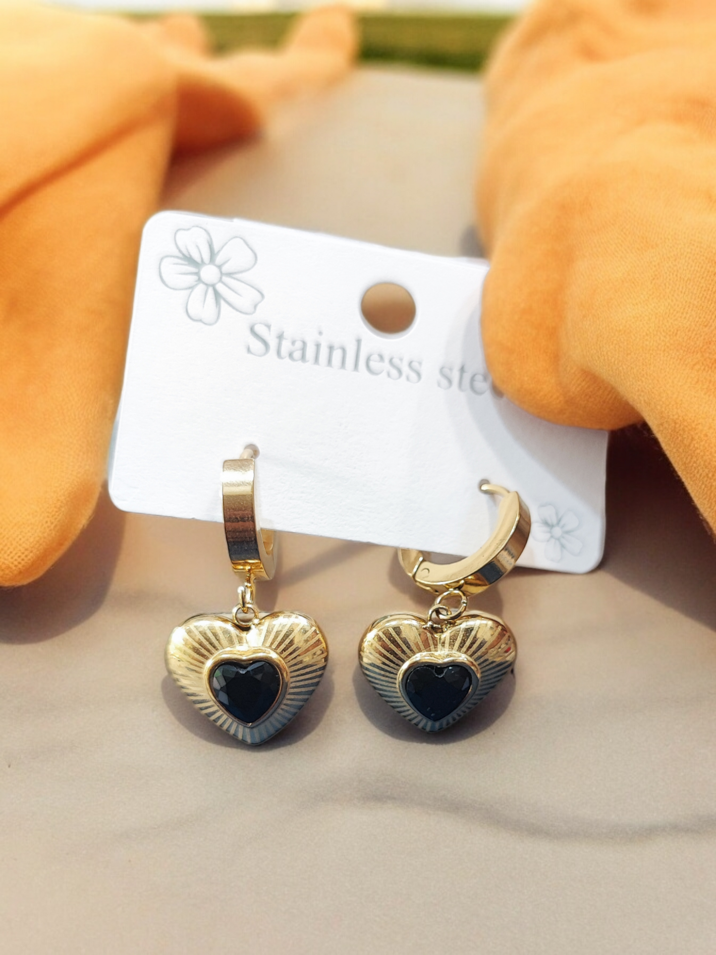 Love in a Box Heart Earrings