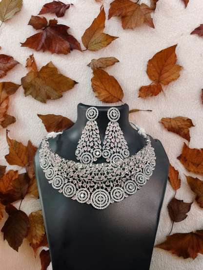 Pearlfect Designer chokers with American Diamonds
