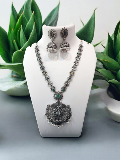 Pearlfect Statement Oxidised Necklace Sets