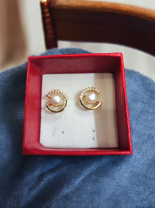 Pearlfect Real Pearl Earrings