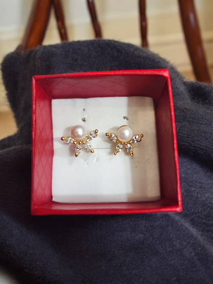 Pearlfect Real Pearl Earrings