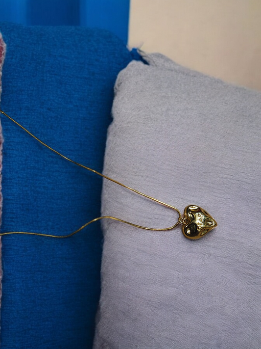 Pearlfect Hello Dear Gold-Plated Chain