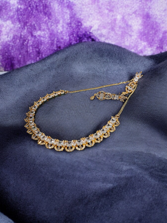 Pearlfect Sleek Sensation AD Necklace Set