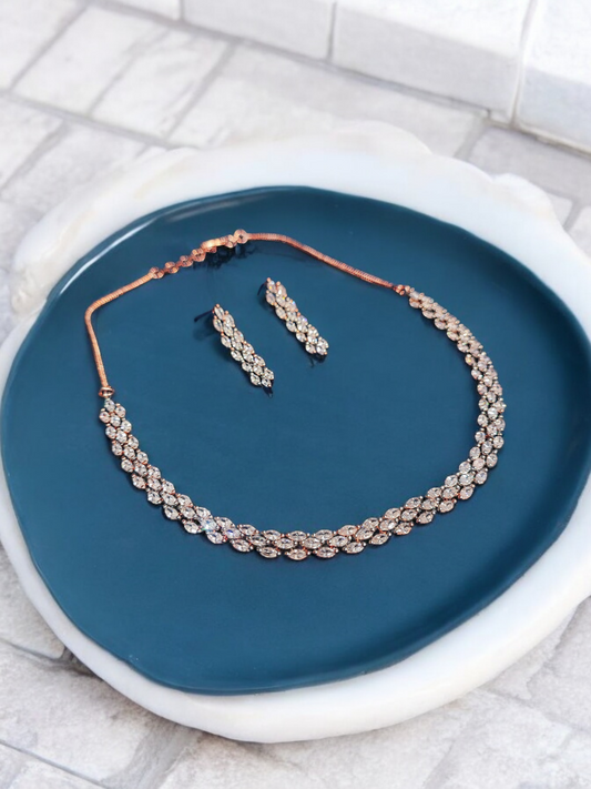 Pearlfect Minimalist AD Necklace Set