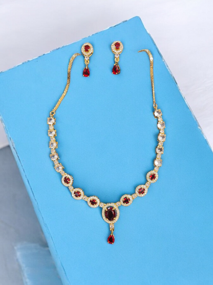 Pearlfect Minimalist AD Necklace Sets