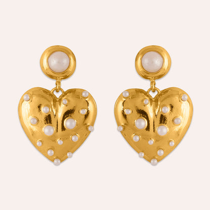 Pearlfect Golden Embrace Earrings