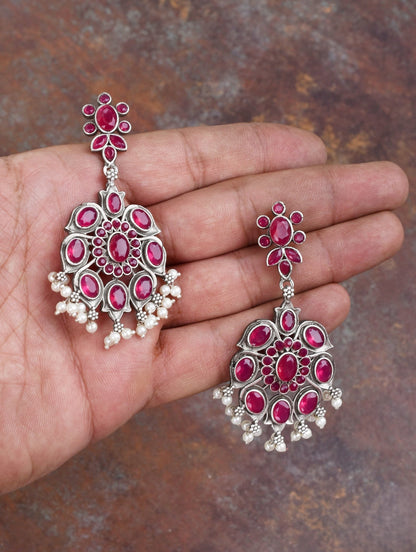 Pearlfect Flower Blossom Danglers