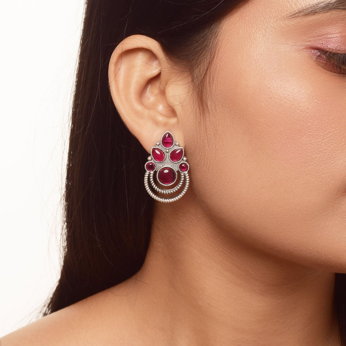 Pearlfect Moon Waterdrop Earrings